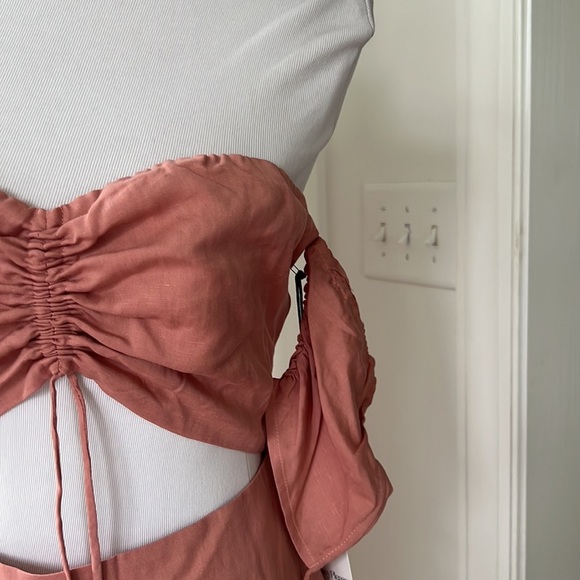 NWT free People Privacy Please Magdalena Midi Dress Size M - Picture 6 of 11